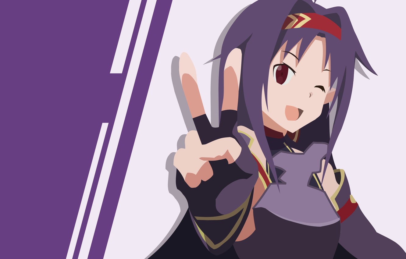 Photo Wallpaper Game, Anime, Pretty, Survivor, Asian, - Personnage Sword Art Online - HD Wallpaper 