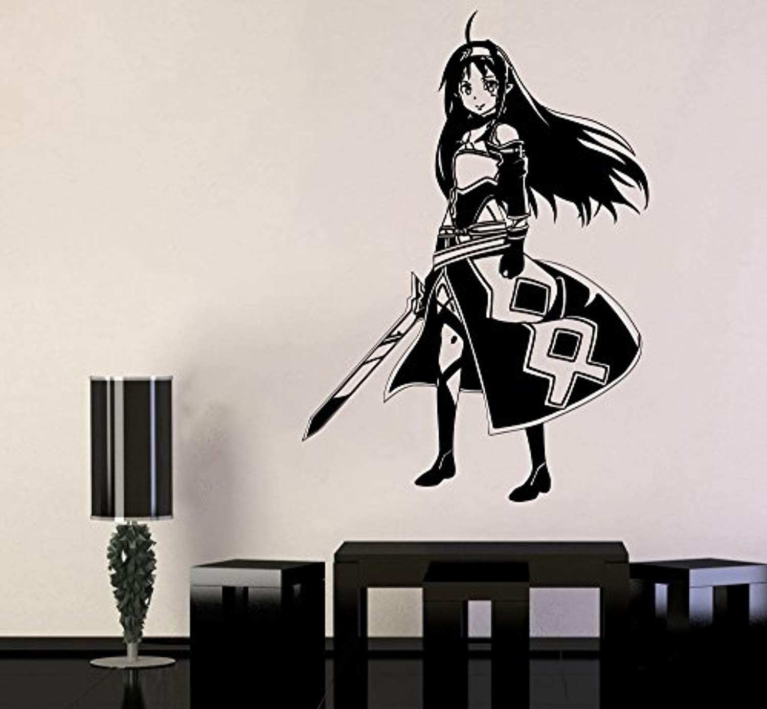Sword Art Online Wall Vinyl Decal Konno Yuuki Vinyl - Fashion Tailor - HD Wallpaper 