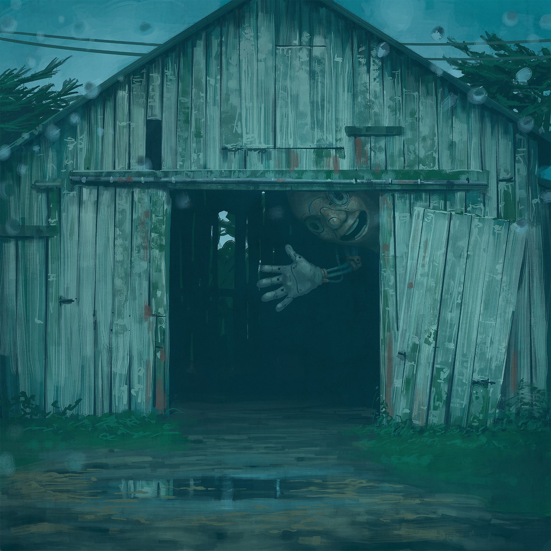 Simon Stålenhag Electric State - HD Wallpaper 