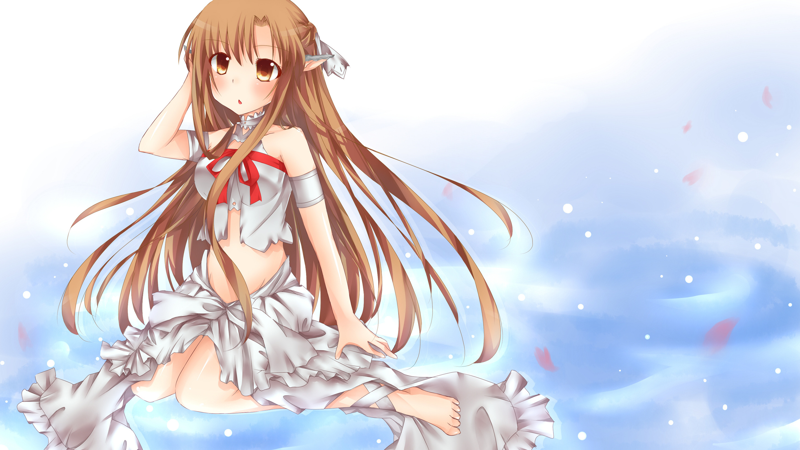 Asuna Alo Sao Masters Of The Sword Online Elf Asuna Sao Alfheim 2560x1440 Wallpaper Teahub Io
