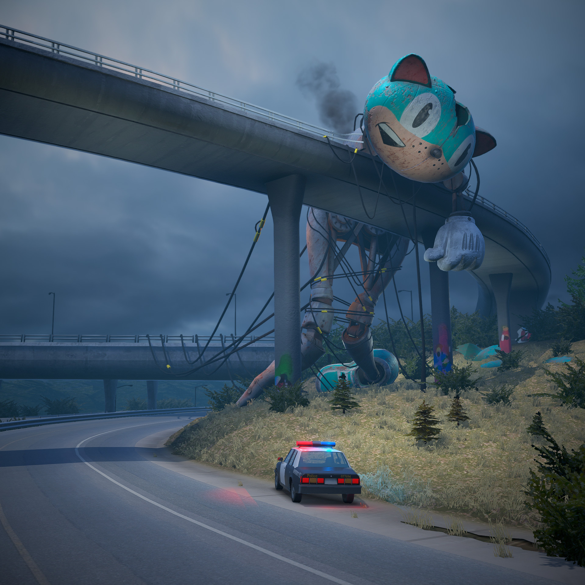 Simon Stålenhag Art - HD Wallpaper 
