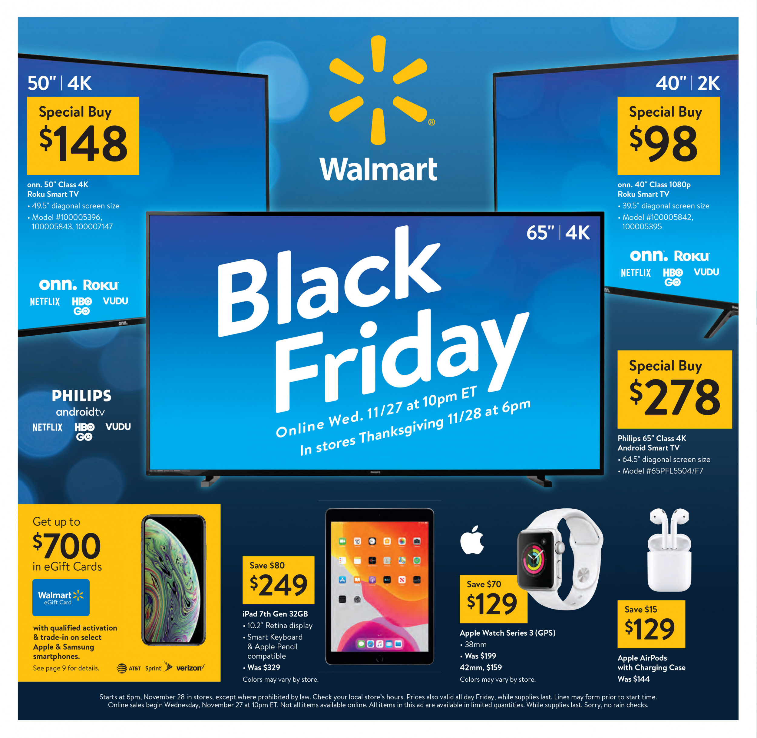 Black Friday Ad Walmart Black Friday Ads 2019 2500x2436 Wallpaper