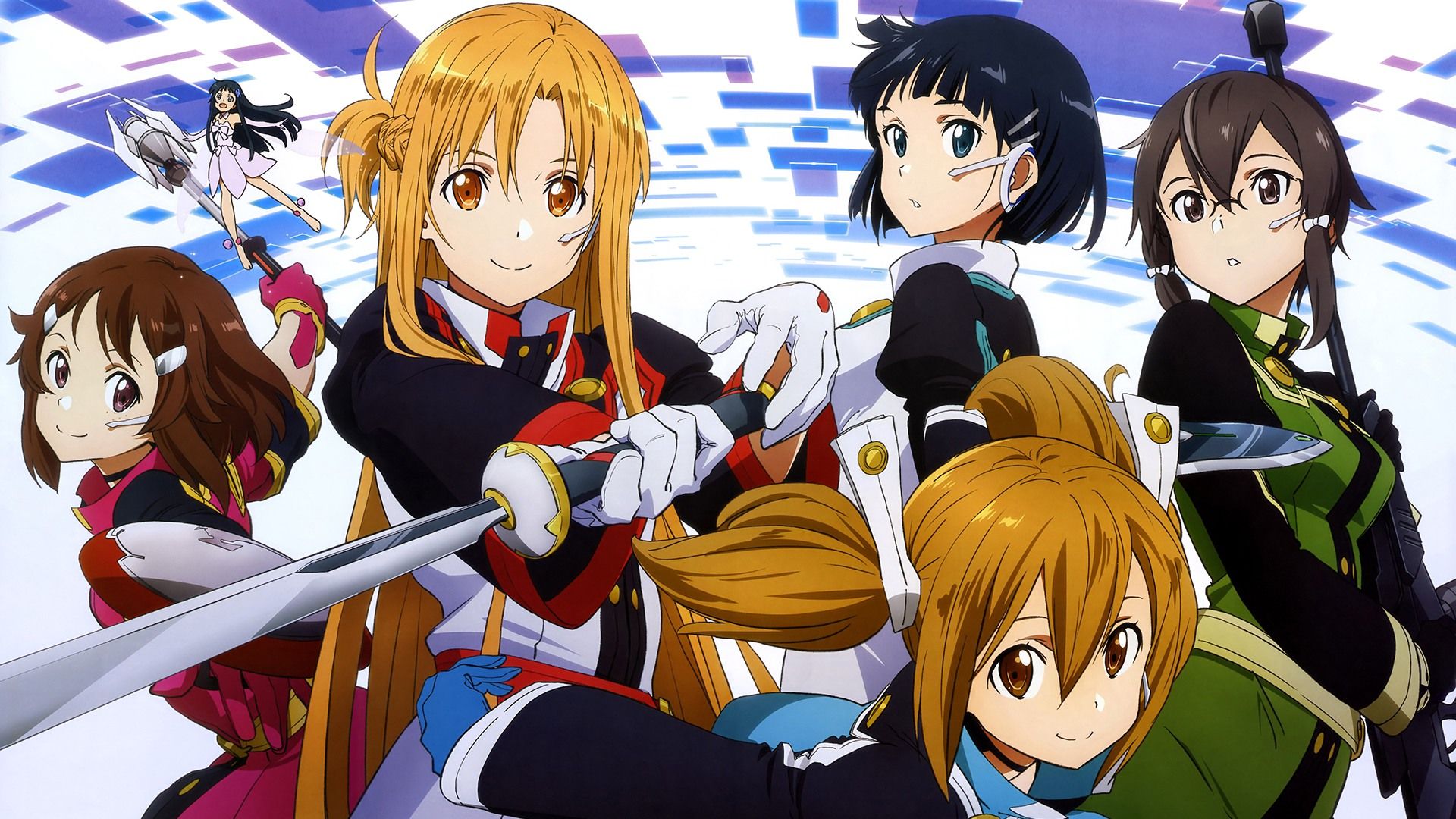 Kirito And Asuna Ordinal Scale - HD Wallpaper 