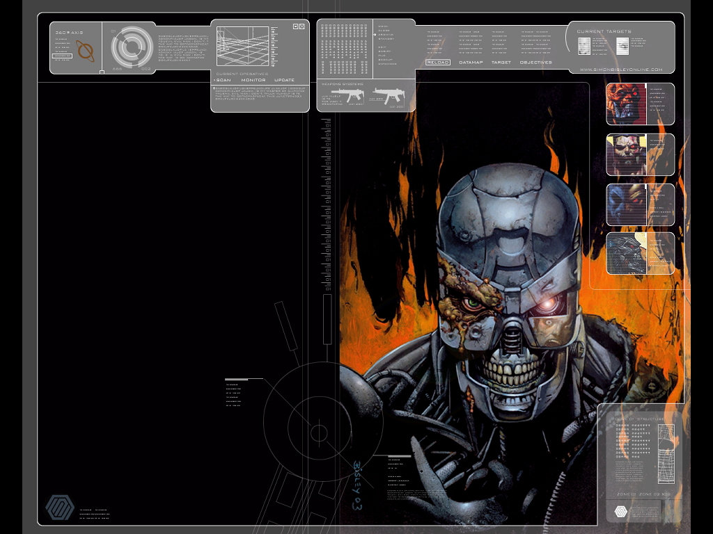 Simon Bisley - Bisley Terminator - HD Wallpaper 