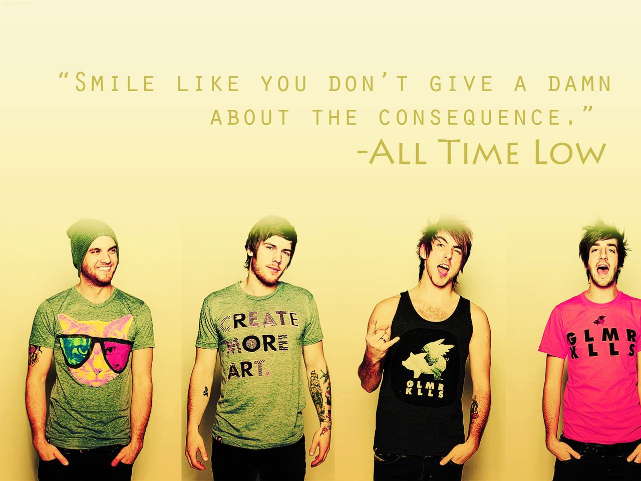 All Time Low Band Quotes - All Time Low - HD Wallpaper 