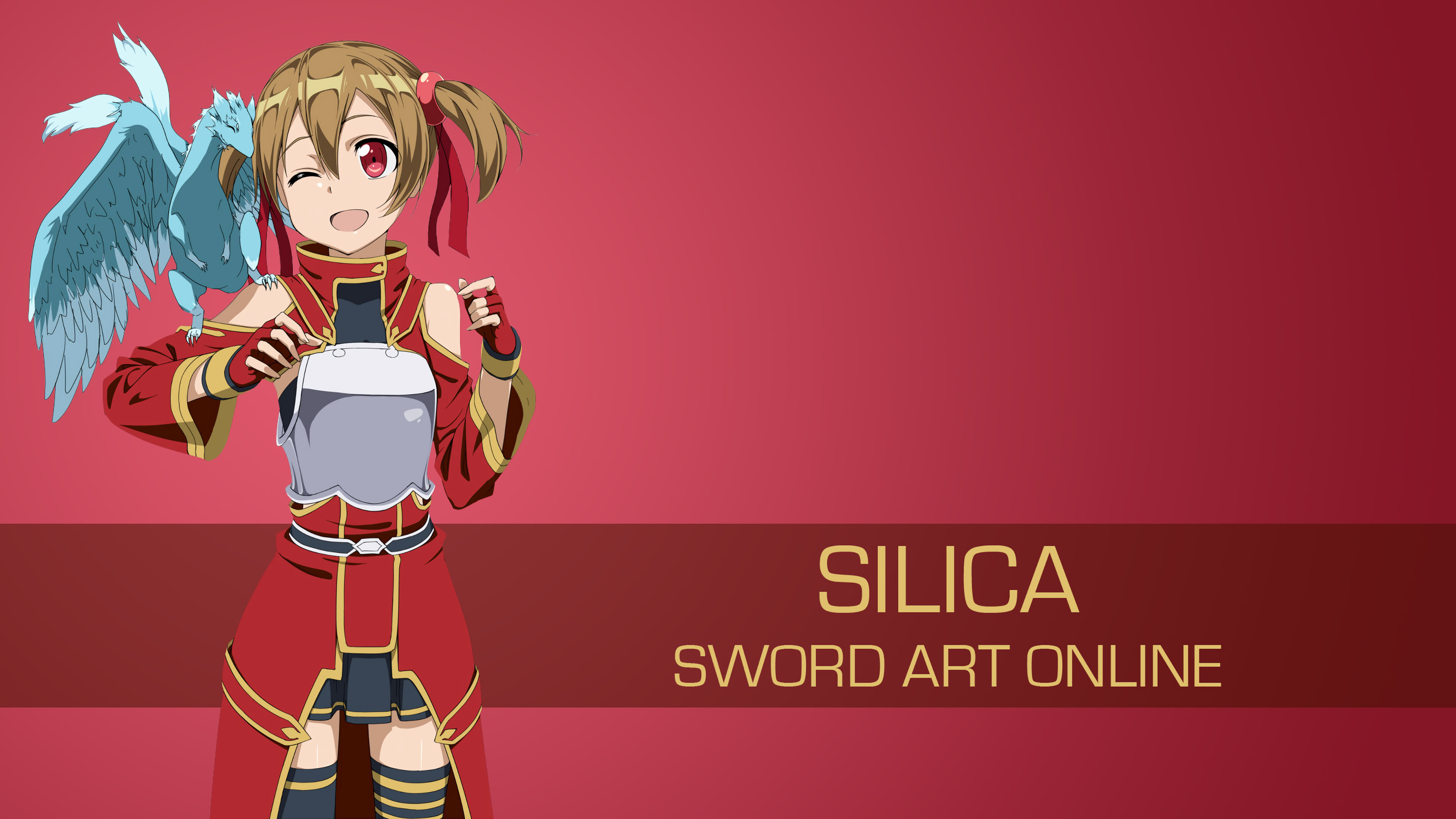 Silica Sword Art Online Uhd 4k Wallpaper - Sword Art Online Ultra Hd Kirito - HD Wallpaper 
