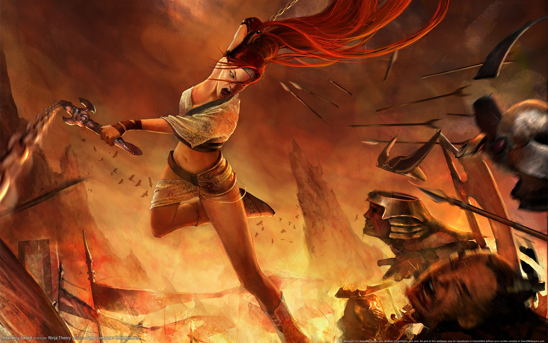 Heavenly Sword Wallpaper Hd - HD Wallpaper 