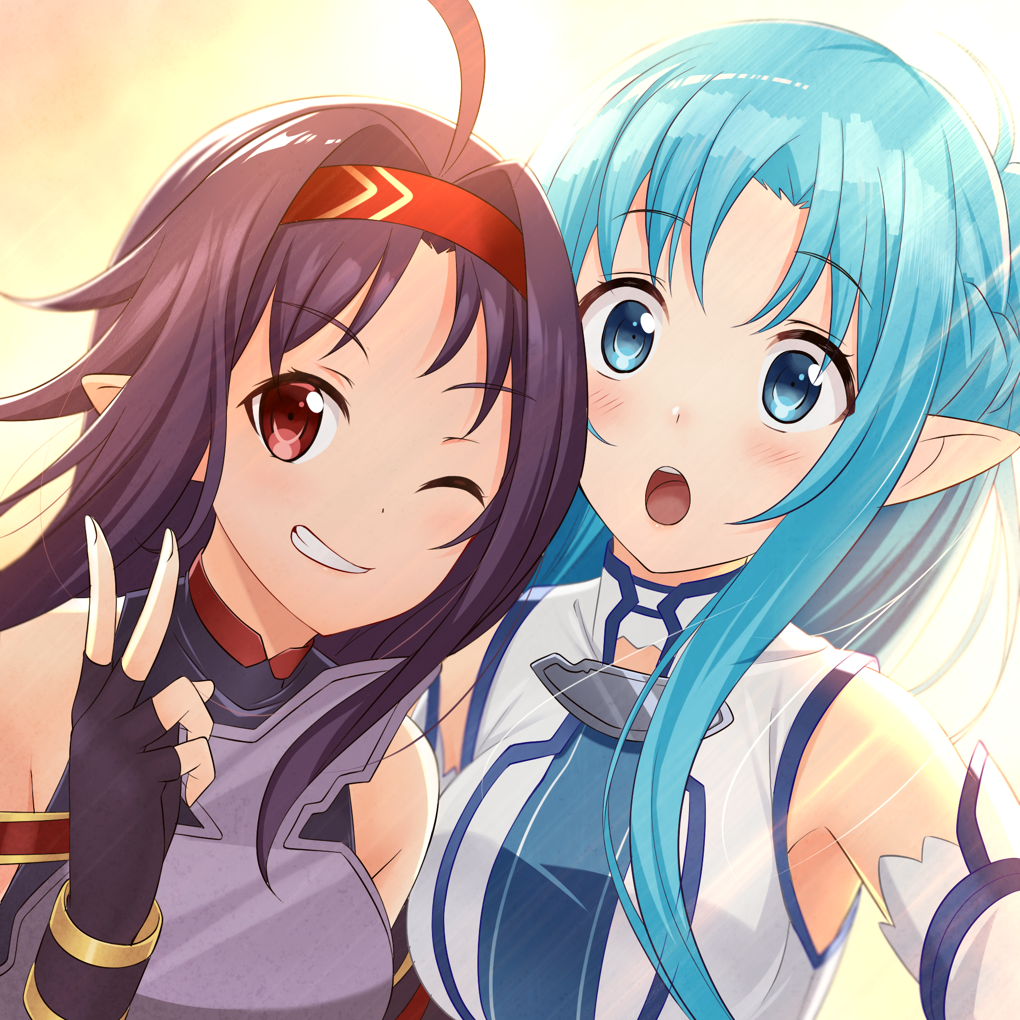 Yuuki X Asuna - HD Wallpaper 