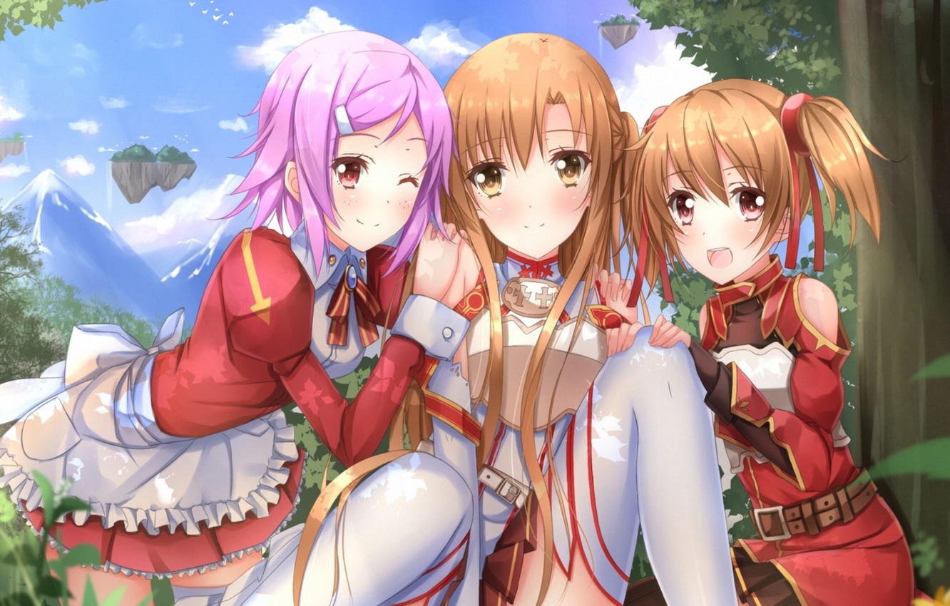 Photo Wallpaper Anime, Art, Sword Art Online, Sword - Silica Wallpaper Sword Art Online - HD Wallpaper 