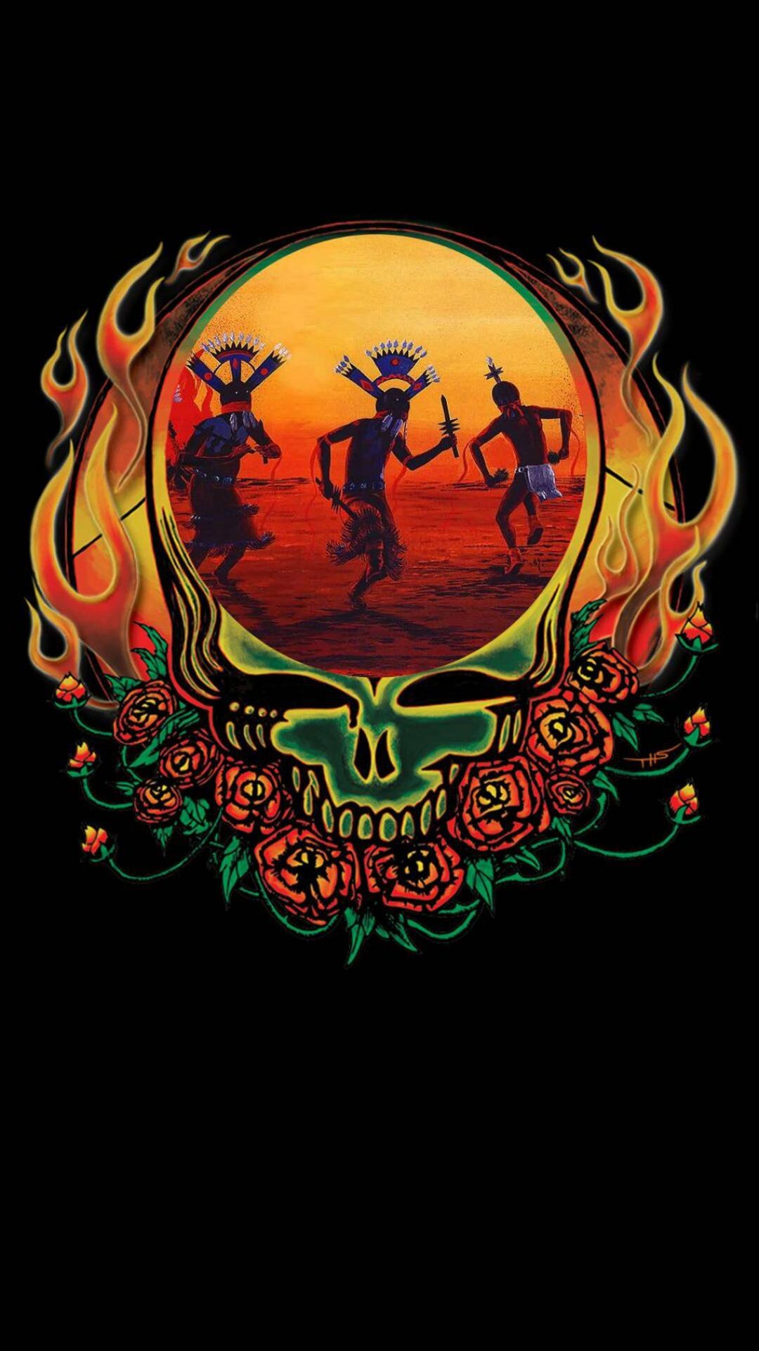 Native American Art - Celtic Grateful Dead - HD Wallpaper 