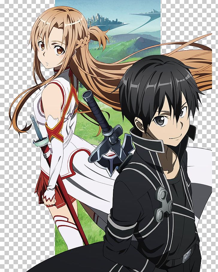 Kirito Asuna Sword Art Online - Sword Art Online Dvd 1 - HD Wallpaper 