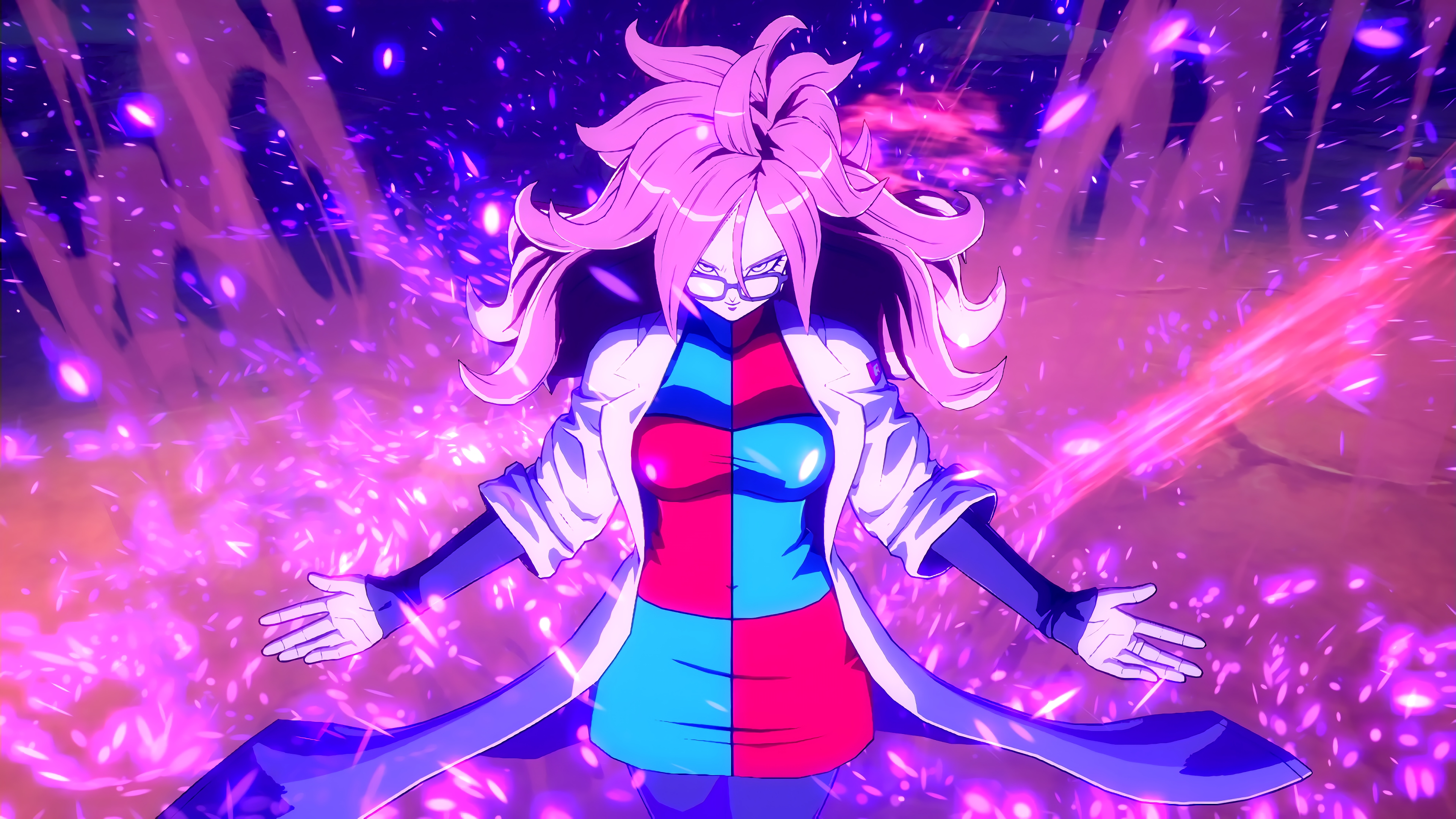 Dragon Ball Fighterz Android 21 - HD Wallpaper 