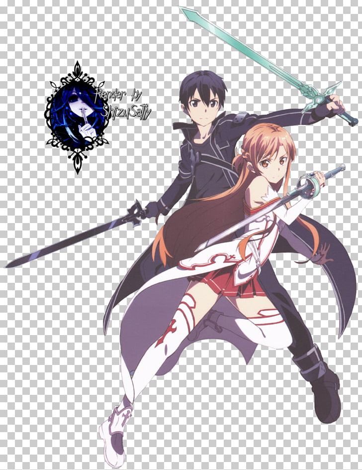 Kirito Asuna Sword Art Online - Kirito And His Swords - HD Wallpaper 