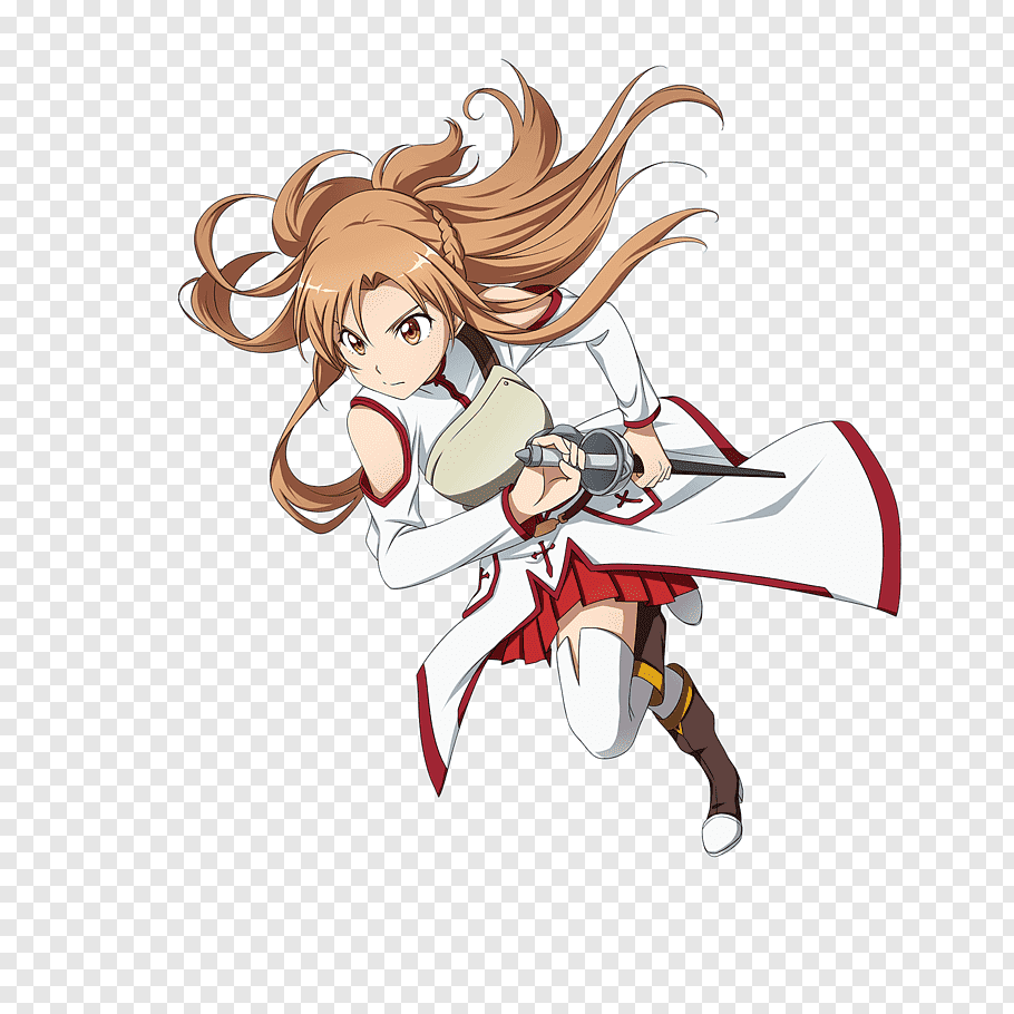 Sword Art Online Memory Defrag Asuna Kirito Sword Art - Sword Art Online Asuna Png - HD Wallpaper 