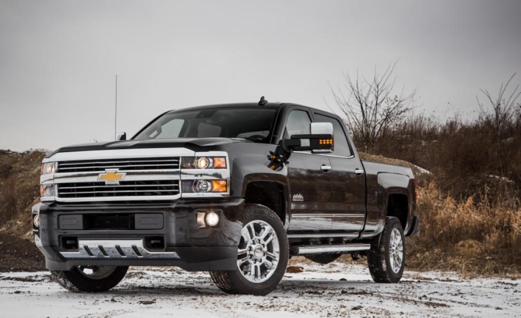 2018 Chevrolet Silverado 2500 Side Wallpapers For Desktop - Chevrolet Silverado 2500hd High Country 2018 - HD Wallpaper 