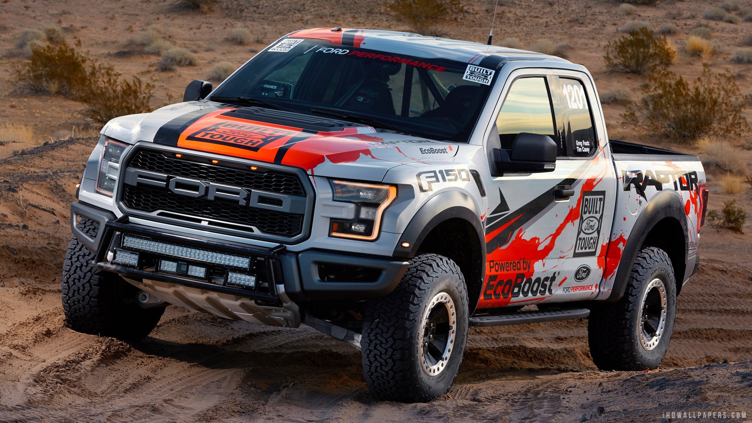 Ford F 150 Raptor Race Truck 2017 - HD Wallpaper 