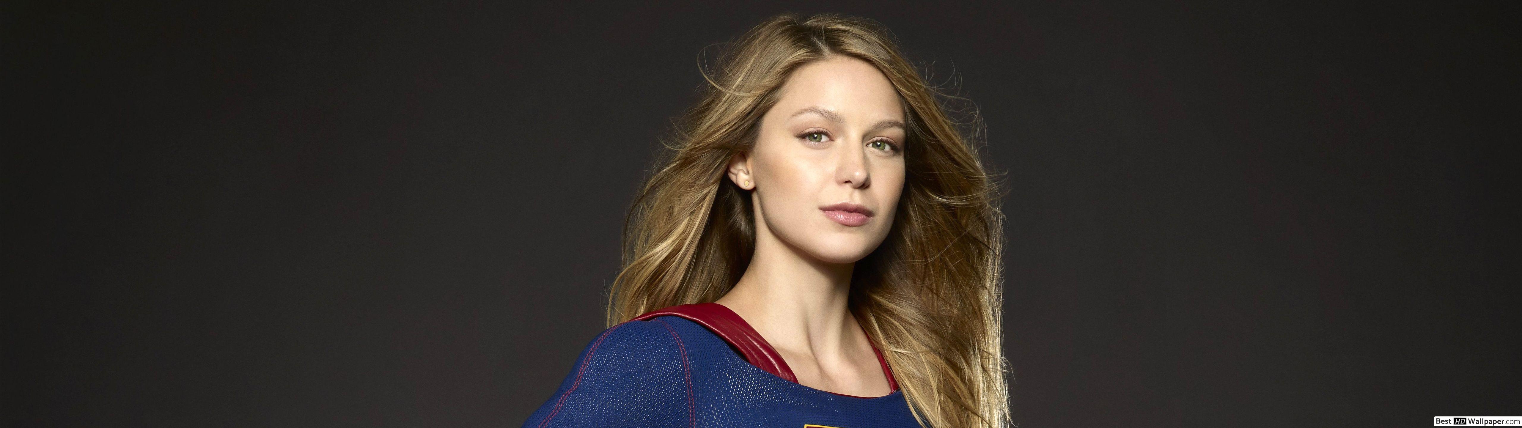 Supergirl Hands On Hips - HD Wallpaper 