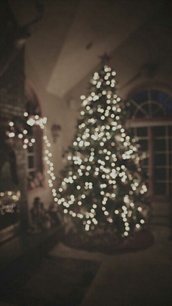 Christmas, Light, And Tree Image - Fond D Écran Noel - 719x1280 ...