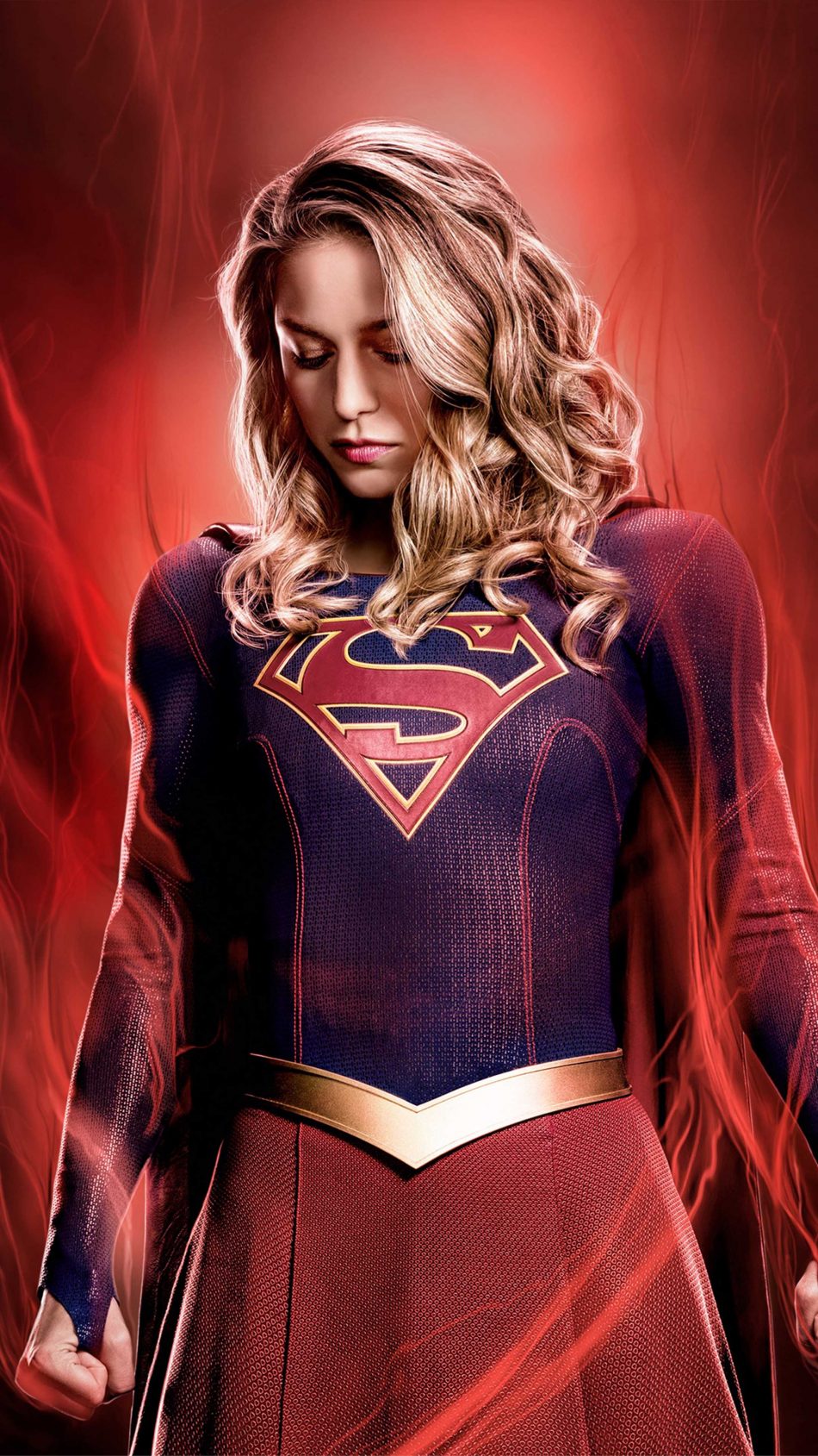Melissa Benoist As Supergirl 4k Ultra Hd Mobile Wallpaper - Supergirl Season 4 - HD Wallpaper 