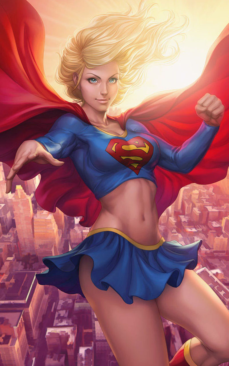 Supergirl Wallpaper Full Hd - Supergirl Comics Sexy - HD Wallpaper 