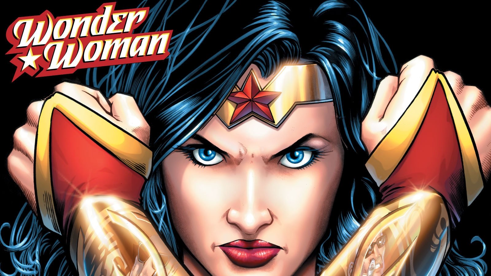 Download Hd Wonder Woman Desktop Background Id - Wonder Woman Eyes Comics - HD Wallpaper 