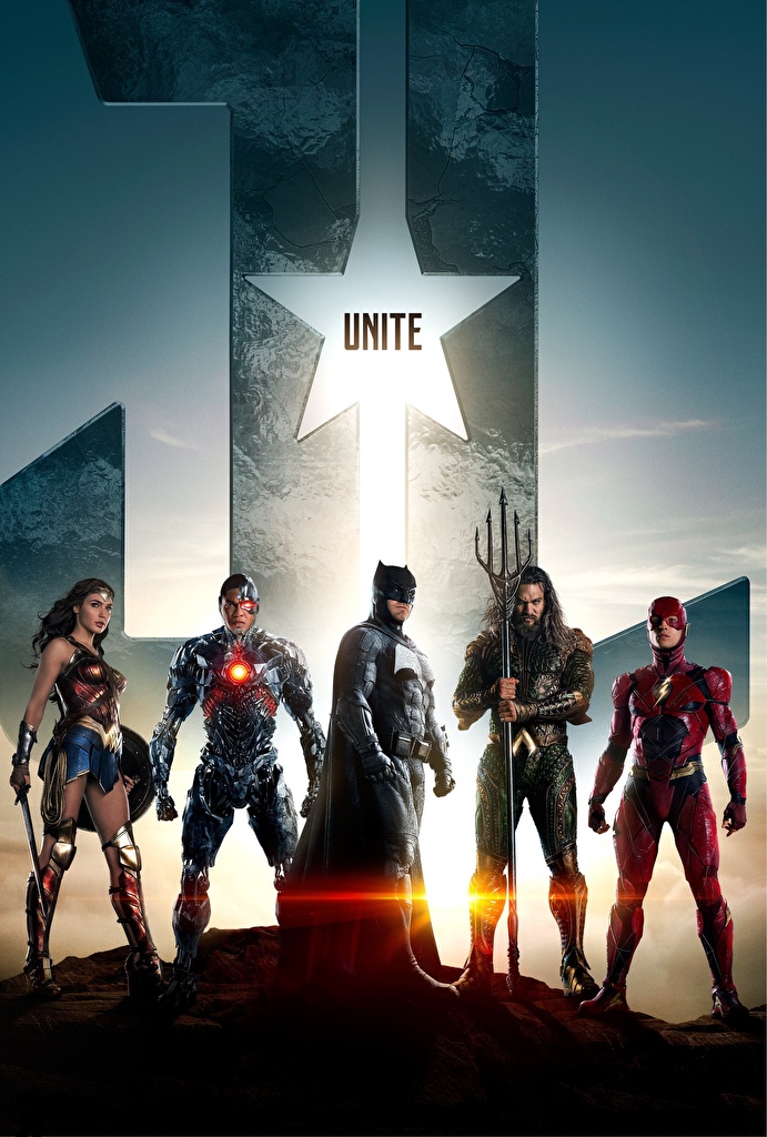 Justice League Official Movie Poster - HD Wallpaper 