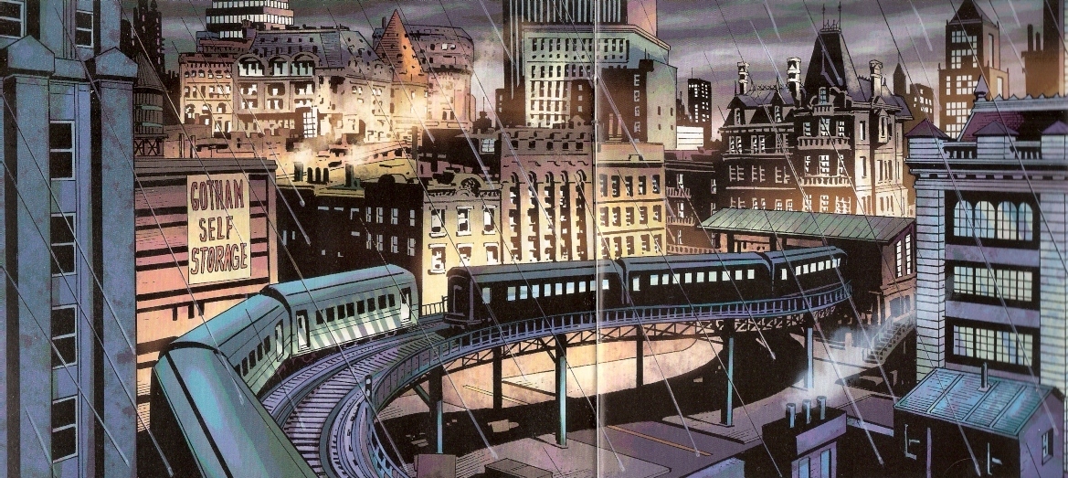 Gotham City - Gotham City Wallpaper Comic - HD Wallpaper 