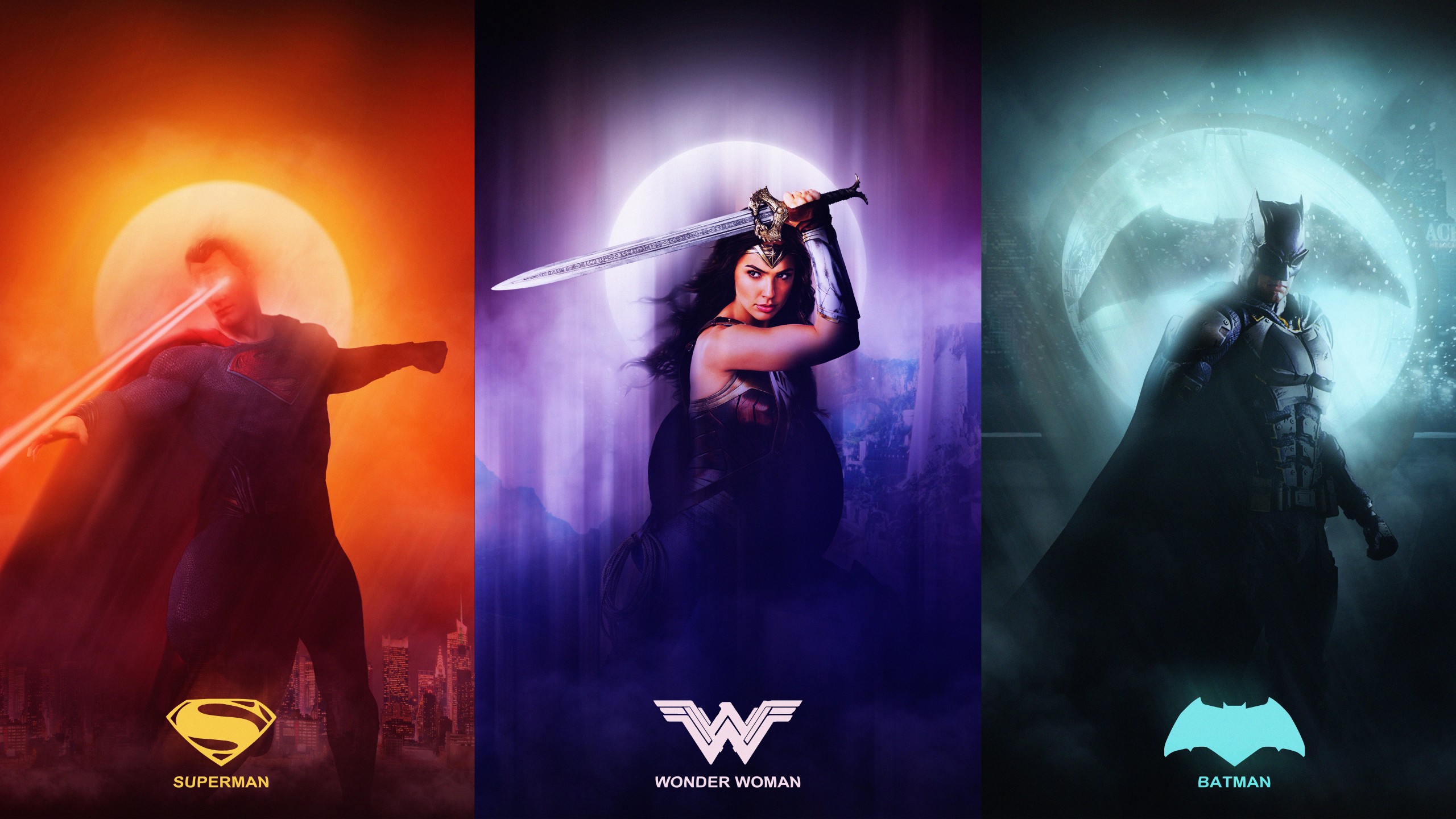 Justice League Superman Wonder Woman Batman 4k 8k Wallpapers - Justice League Batman Wallpaper 4k - HD Wallpaper 