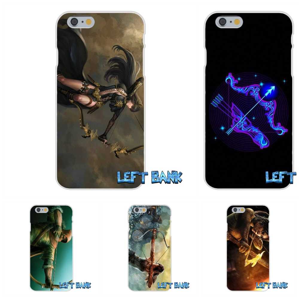Bow And Arrow Archery Wallpaper Soft Silicone Tpu Transparent - Cover Iphone 7 Capitan Harlock - HD Wallpaper 