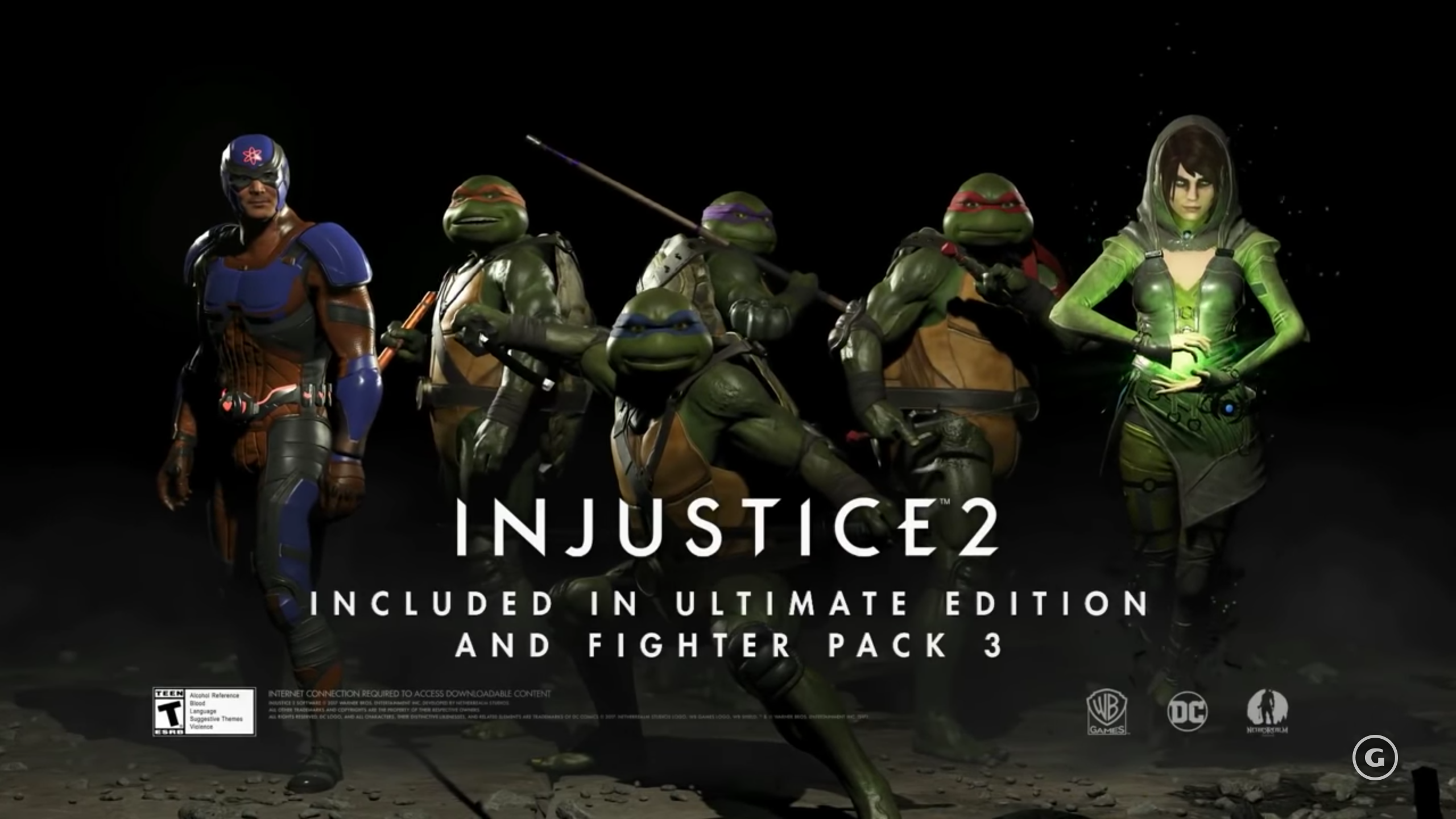 Injustice 2 Turtles Ninja - HD Wallpaper 