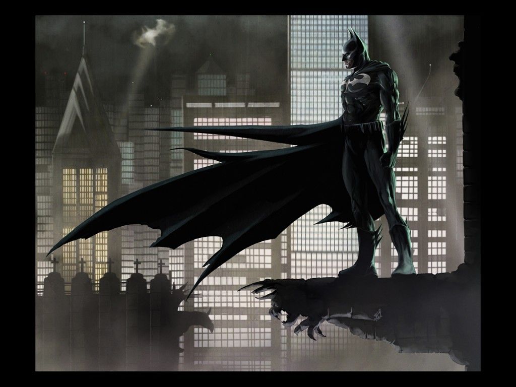 Batman On A Building - HD Wallpaper 