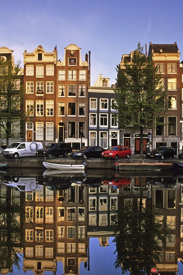 Canal De Amsterdam - HD Wallpaper 