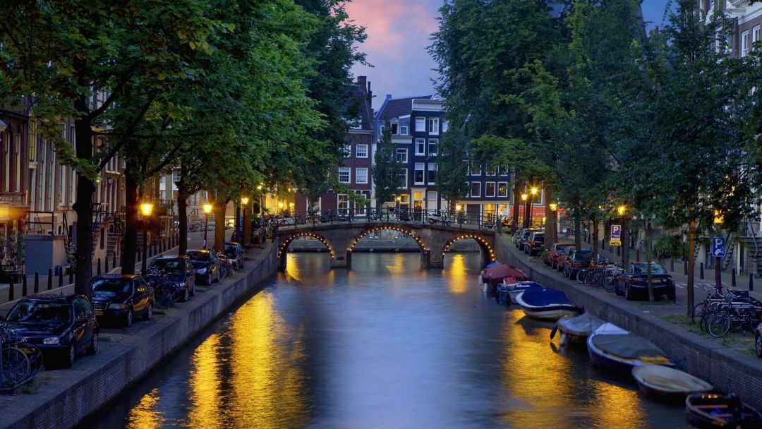 Android, Iphone, Desktop Hd Backgrounds / Wallpapers - Amsterdam Canal - HD Wallpaper 