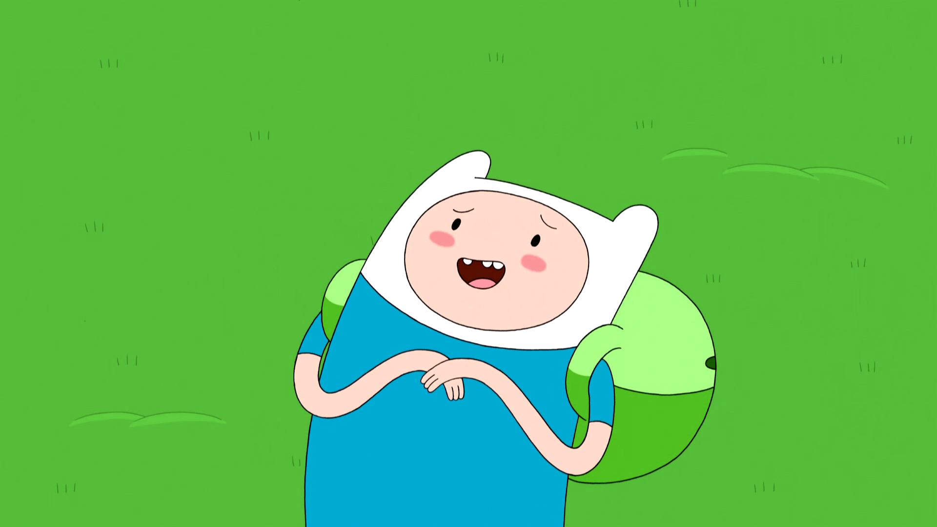 Thumb Image - Finn Adventure Time Scared - HD Wallpaper 