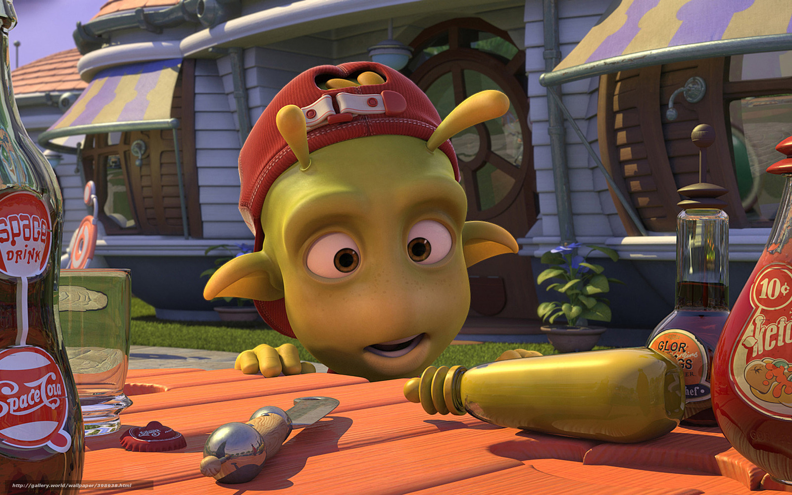 Download Wallpaper Mutfilm, Action Movie, Comedy, Cartoon - Justin Long Planet 51 - HD Wallpaper 