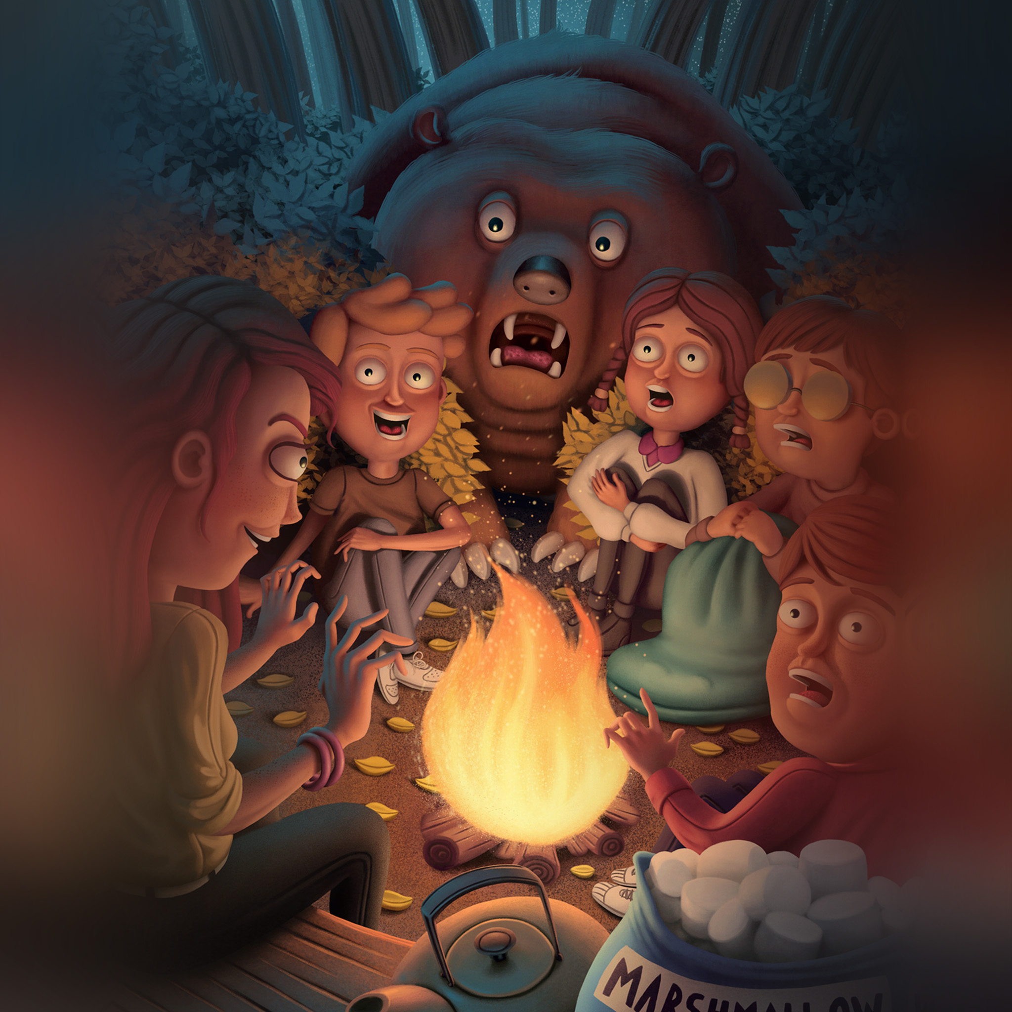 Art Camp Animation - HD Wallpaper 