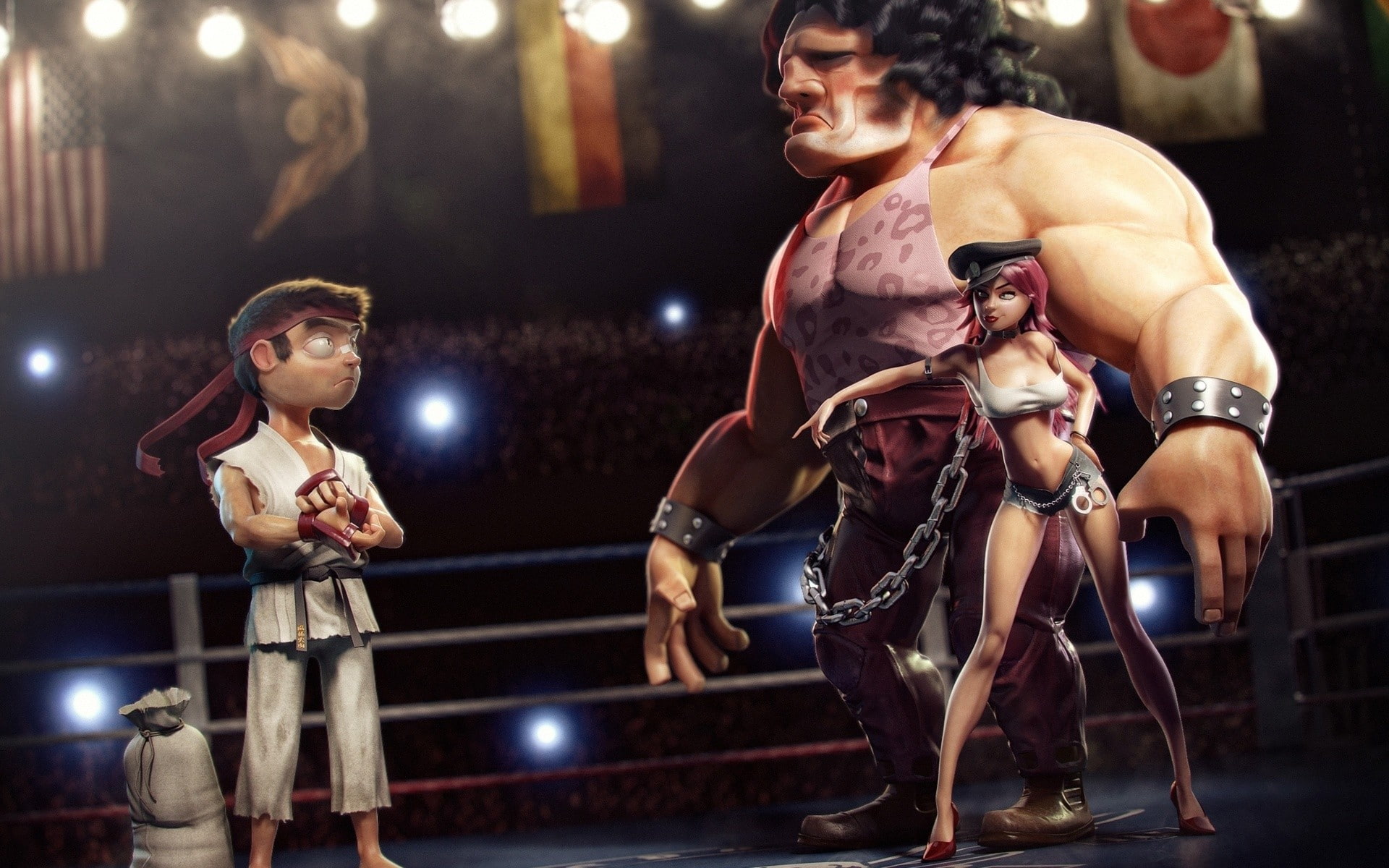Hugo Poison Street Fighter - HD Wallpaper 