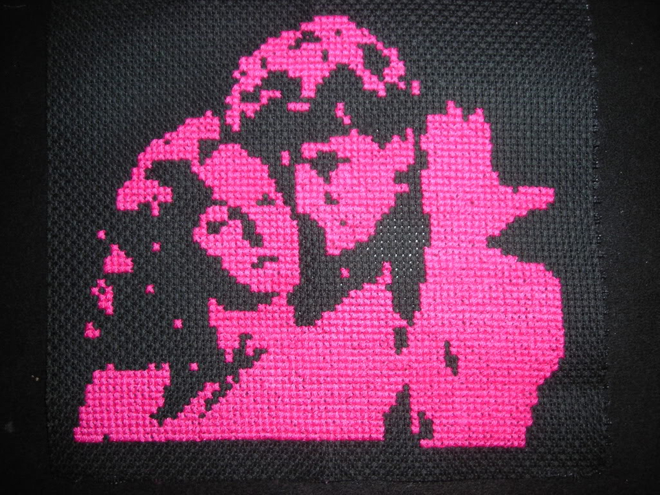 Dirty Dancing Cross Stitch - HD Wallpaper 