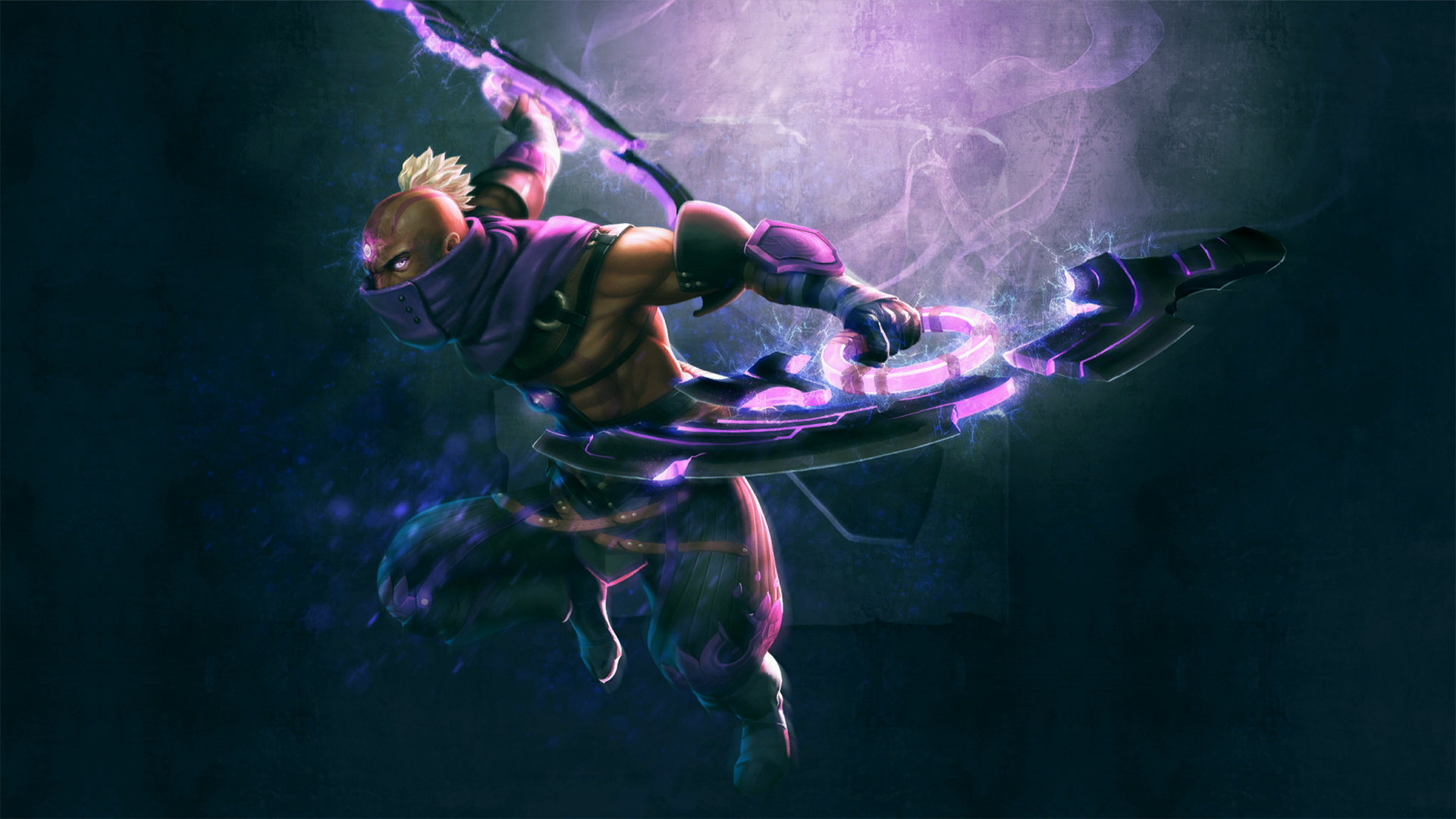 Anti Mage Game Dota 2 Art - Anti Mage - HD Wallpaper 