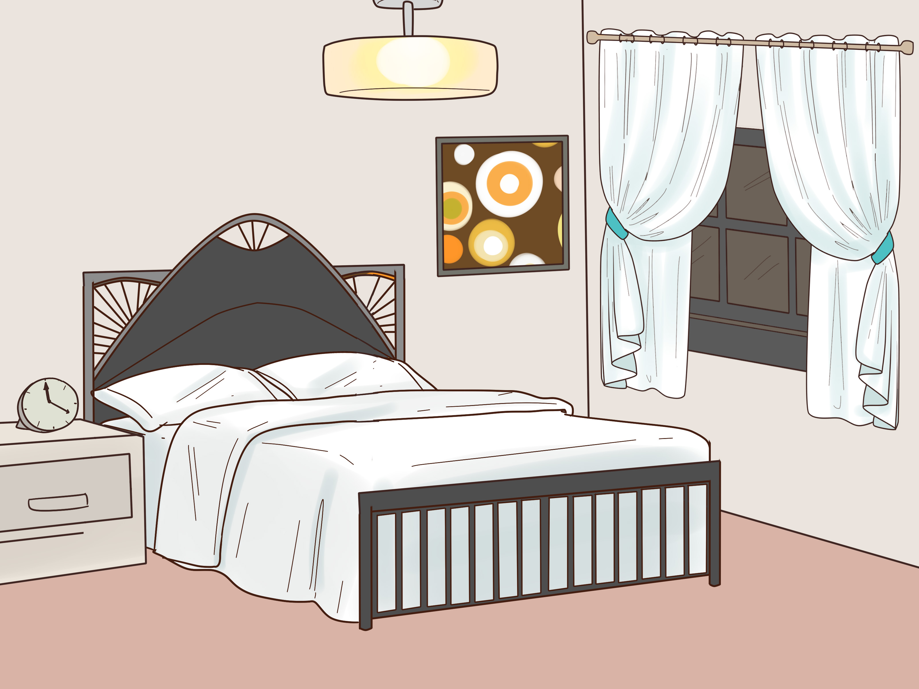Image Titled Make Your Room Comfy Step - Comfy Cartoon Bedroom - HD Wallpaper 