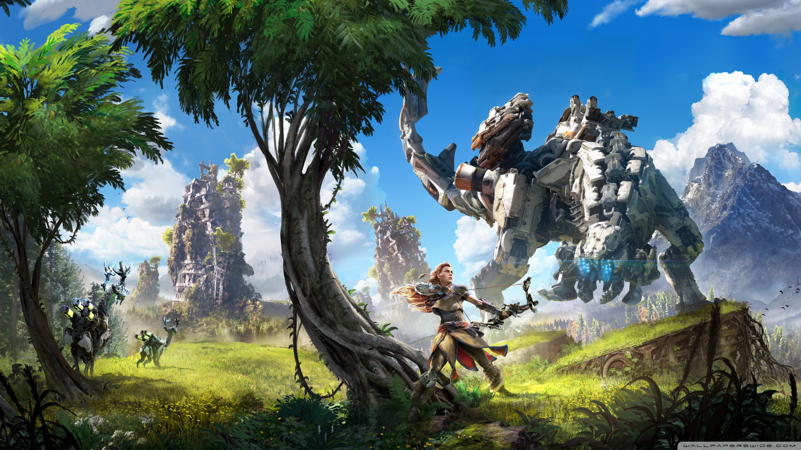 Horizon Zero Dawn Wallpaper 4k - HD Wallpaper 