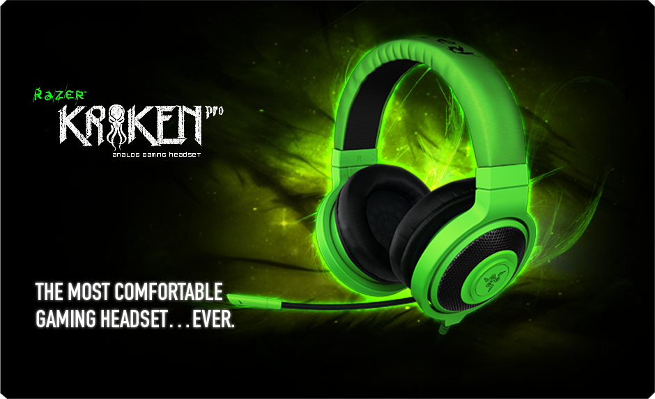 Kraken Green Gaming Headset - HD Wallpaper 