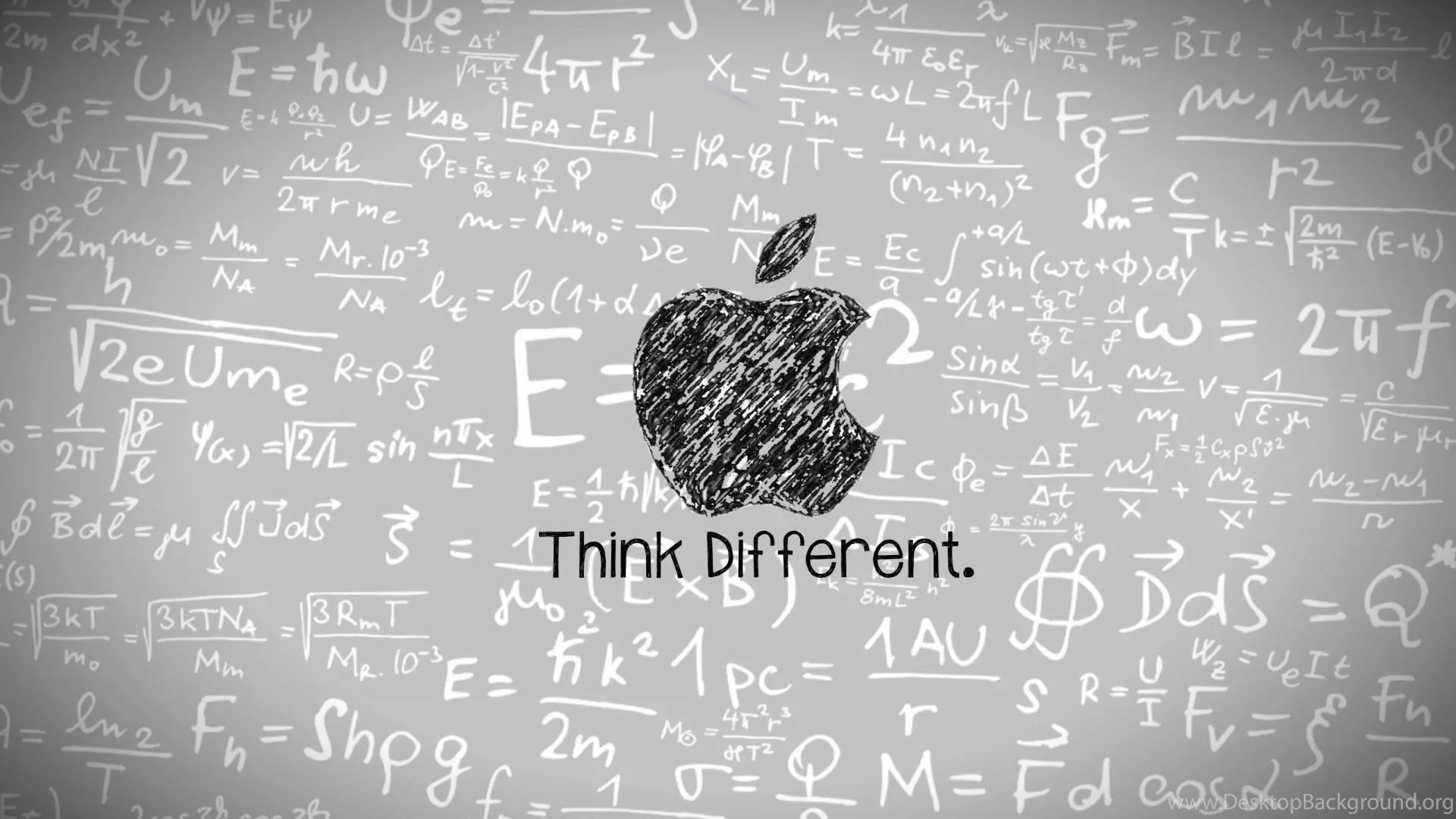 Math Equation Vertical Wallpaper Hd - Apple Think Different Hd - HD Wallpaper 