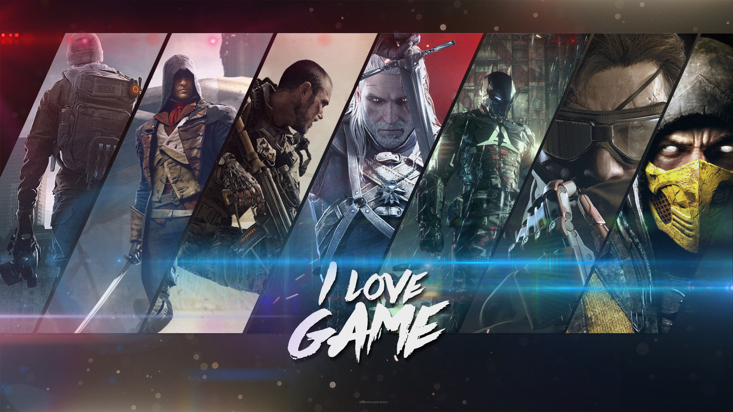Collage Video Games - HD Wallpaper 