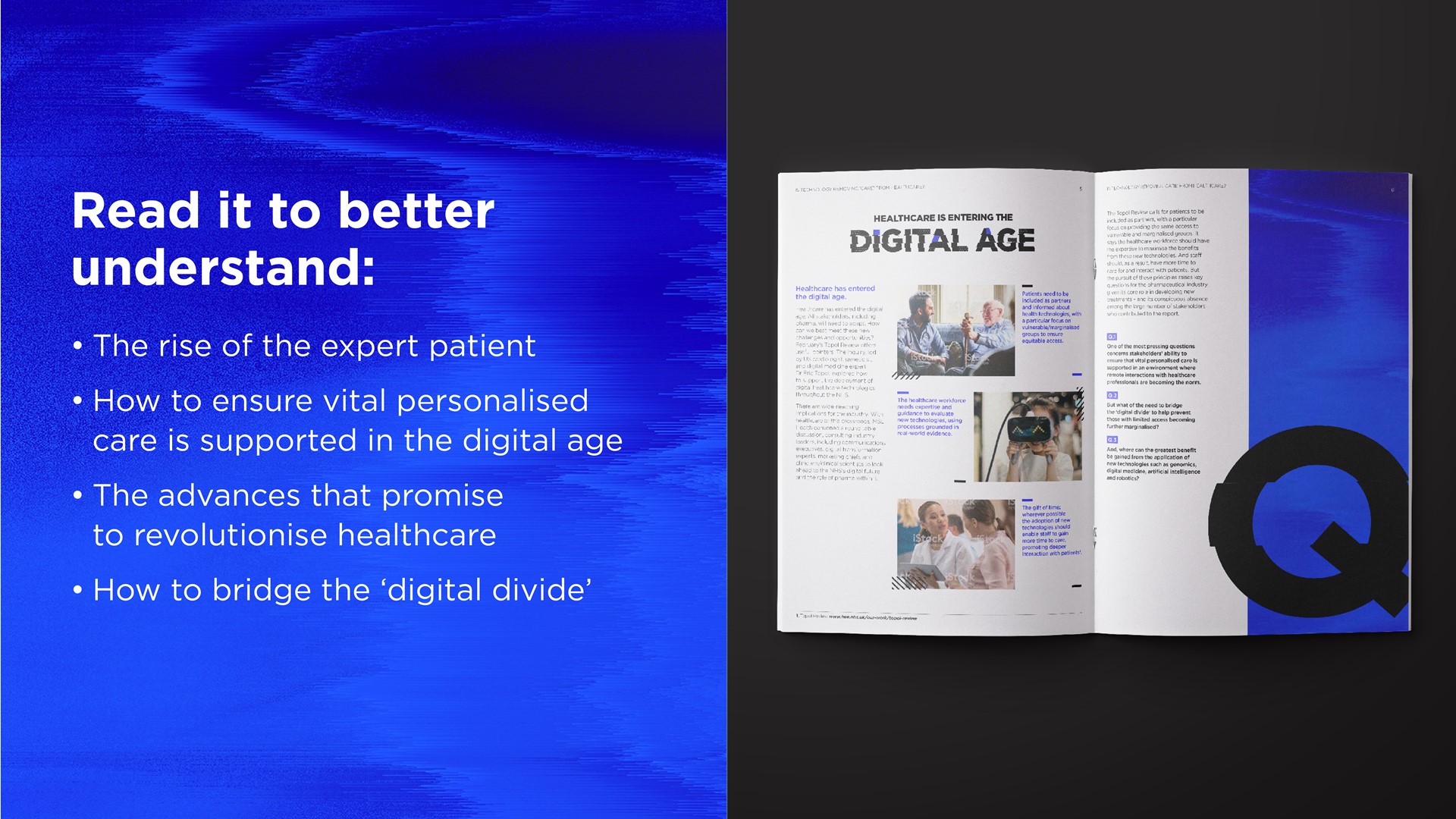 Is Technology Removing The ‘care’ From Healthcare - Brochure - HD Wallpaper 