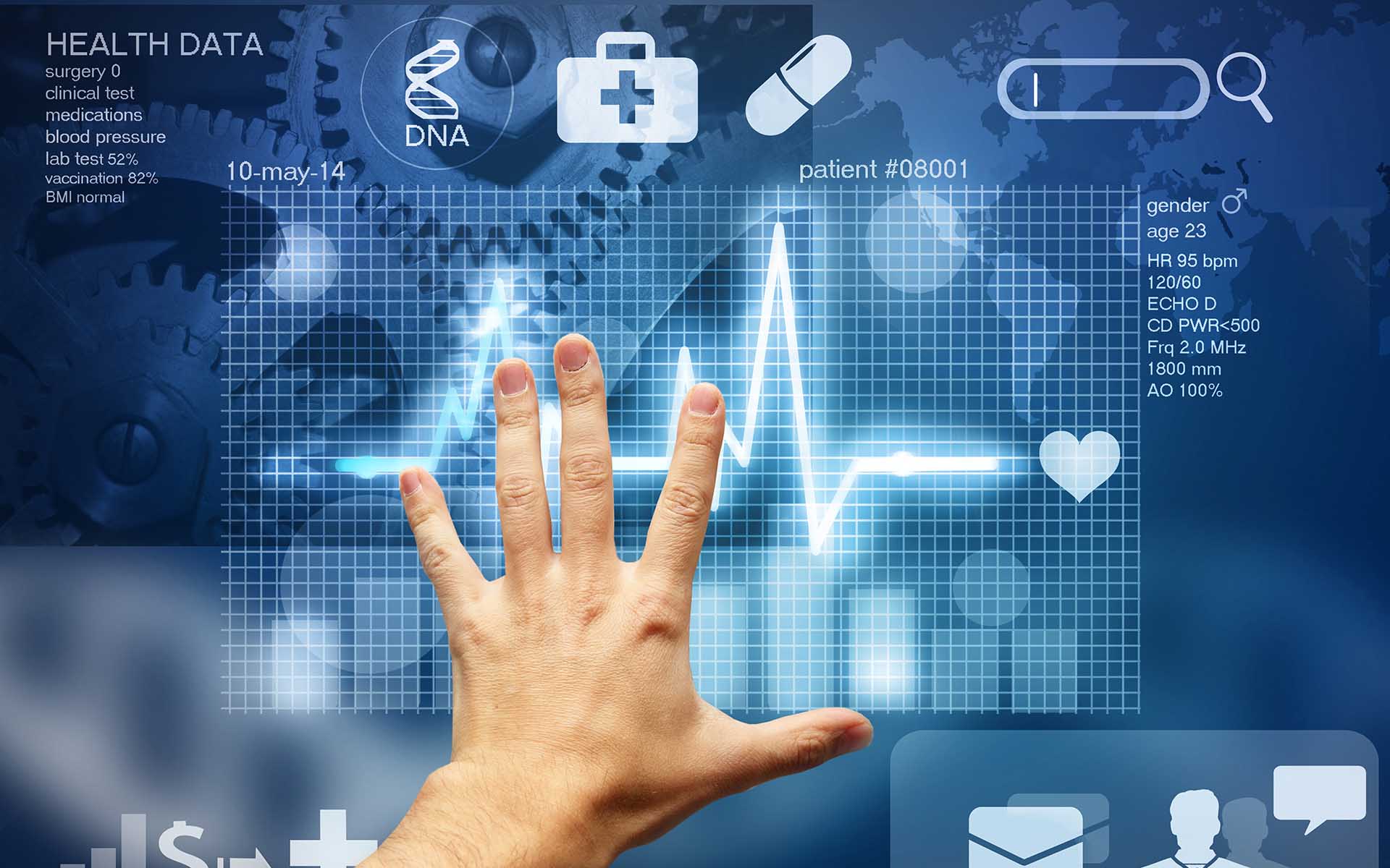 Saving Healthcare Data And The World - Electronic Health Record - HD Wallpaper 