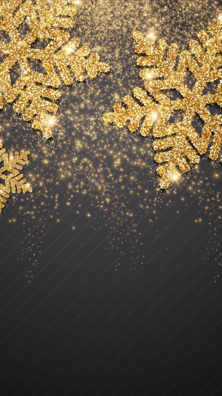 Christmas Glitter Wallpaper Iphone - HD Wallpaper 