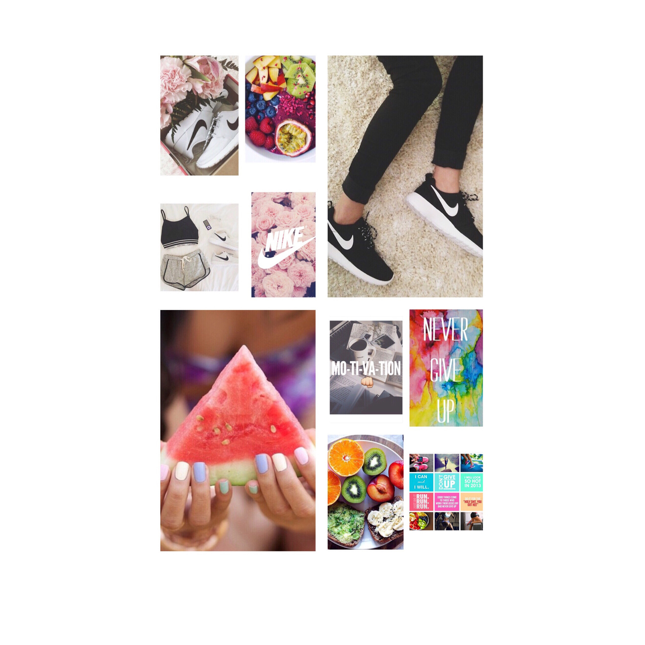 Background, Body, And Fitness Image - Collage - HD Wallpaper 