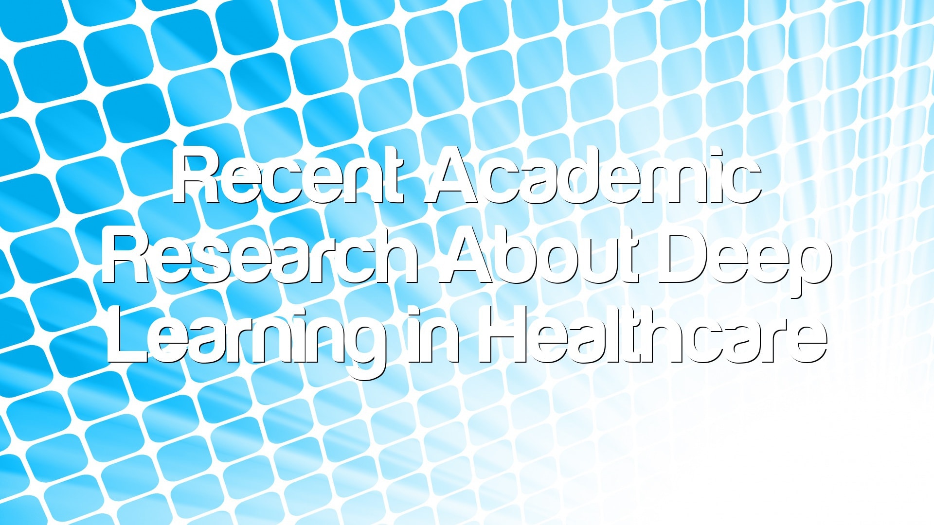Recent Academic Research About Deep Learning In Healthcare - Yellow - HD Wallpaper 