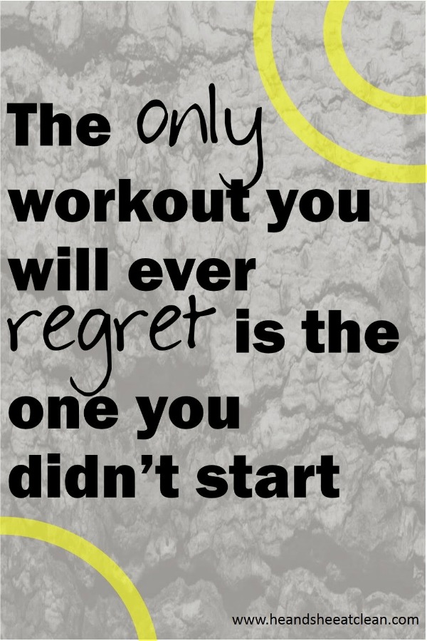 Text Reads The Only Workout You Will Ever Regret Is - Motivational Background Images Phone - HD Wallpaper 